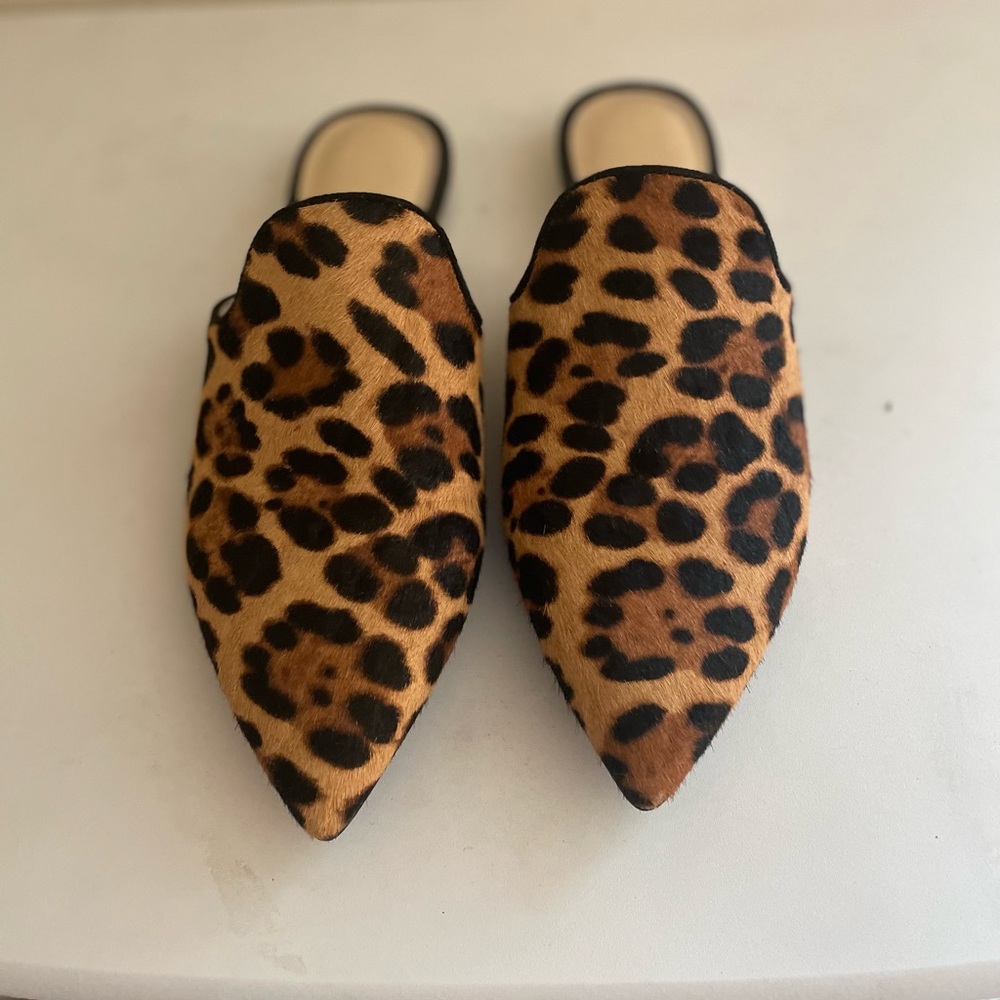 Nine West Animal Print Mules